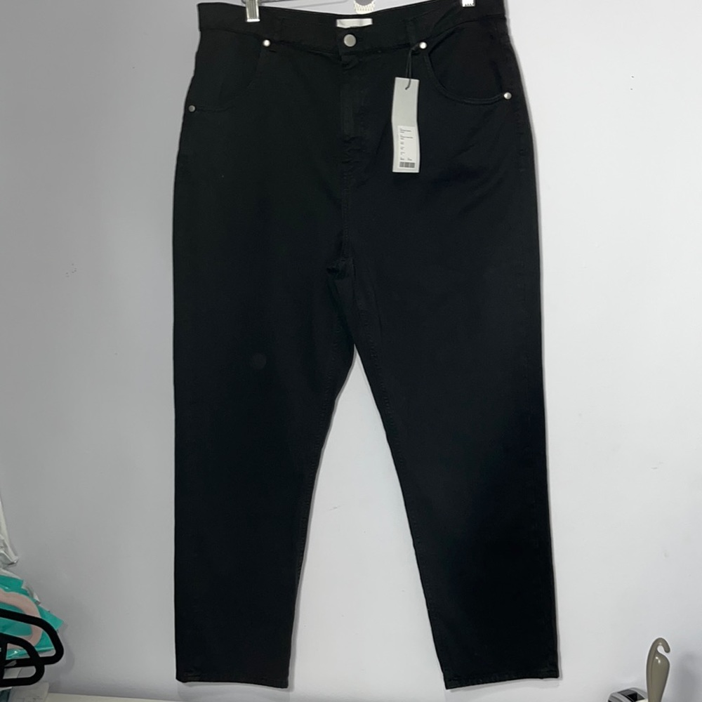 NWOT KOTN Black Jeans Straight Leg High Rise